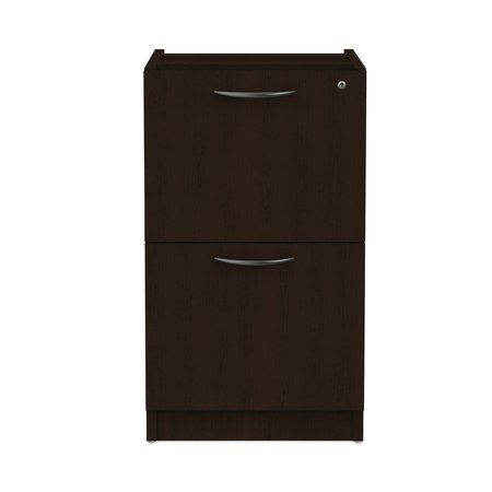 ALERA 15.63 in W 2 Drawer File Cabinets, Espresso, Letter/Legal VA542822ES